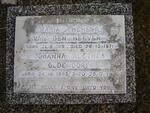 HEEVER Maria Theresa, van den 1891-1971 :: OLDENDORF Johanna Alethea 1893-1931