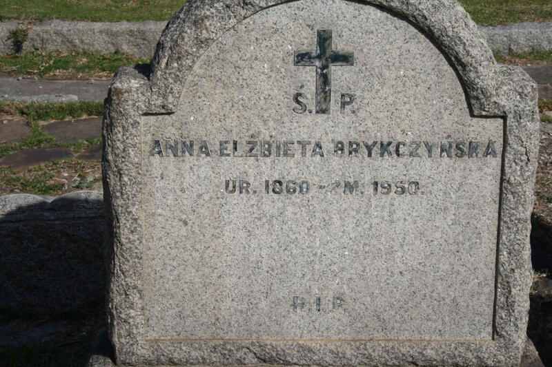 BRYKCZYNSKA Anna Elzbieta 1860-1950
