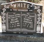 WHITE William Benjamin 1912-1969 & Isabella Josephina 1912-2000