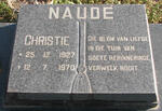 NAUDE Christie 1927-1970