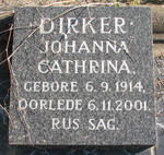 DIRKER Johanna Cathrina 1914-2001