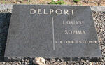 DELPORT Louisa Sophia 1916-1976