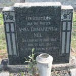 NEL Anna Emmarentia 1883-1953
