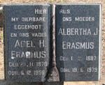 ERASMUS Abel H. 1870-1956 & Albertha J. 1887-1979