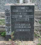 SCHOEMAN Pieter Mattheus 1925-1957