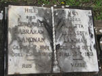 LANDMAN Johannes Abraham 1881-1953 & Aletta Elizabeth 1877-1921