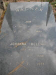 WAGNER Jan 1897-1983 & Johanna Helena NEL 1898-1978