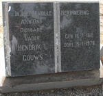 GOUWS Hendrik L. 1911-1978