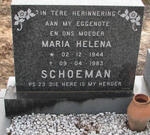 SCHOEMAN Maria Helena 1944-1983