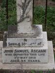 ASCHAM John Samuel -1918