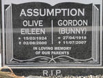 ASSUMPTION Gordon 1918-2007 & Olive Eileen 1924-2000 