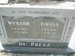 PREEZ Wynand, du 1894-1959 & Louisa 1902-1976