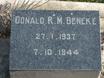 BENEKE Donald R.M. 1937-1944