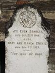 BENNETT Rex Eden -1918 :: BAKER Mary Ann -1923