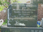 BERGSMAN Maria Elizabeth nee CLAASSEN 1899-1977
