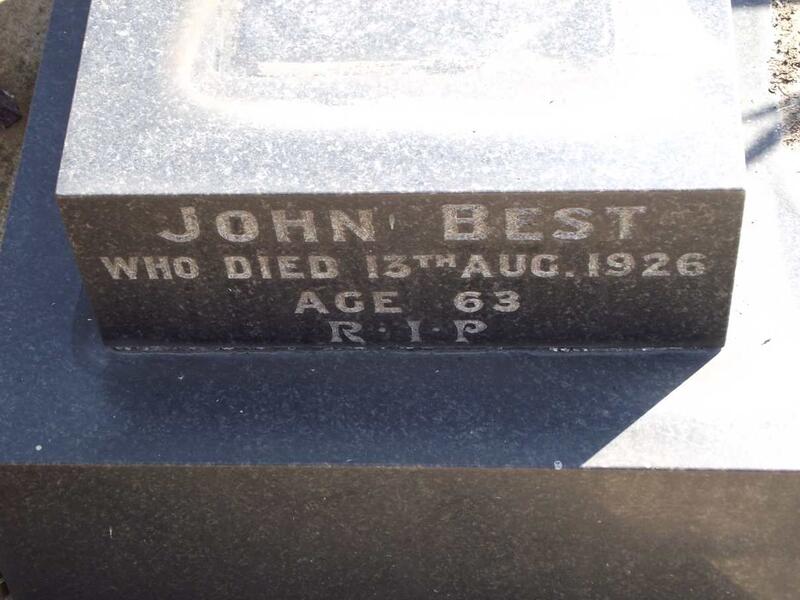 BEST John -1926