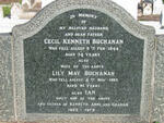 BUCHANAN Cecil Kenneth -1944 & Lily May -1985 :: BUCHANAN Ian 1922-1978
