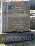 BUCHANAN Duncan -1939 & Edith -1975
