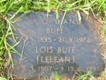 BUFE J.O. 1895-1974 :: BUFE Lois 1907-1993