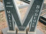 BODEMER Maisie 1919-1988