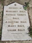 DALY Margaret :: DALY Patrick Thomas :: DALY Augustine :: DALY Mary :: DALY Lilian