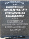 DAMARELL Charles -1946 & Mary Jane -1964