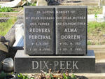 PEEK Redvers Percival, Dix 1917-1990 & Alma Doreen 1921-1993