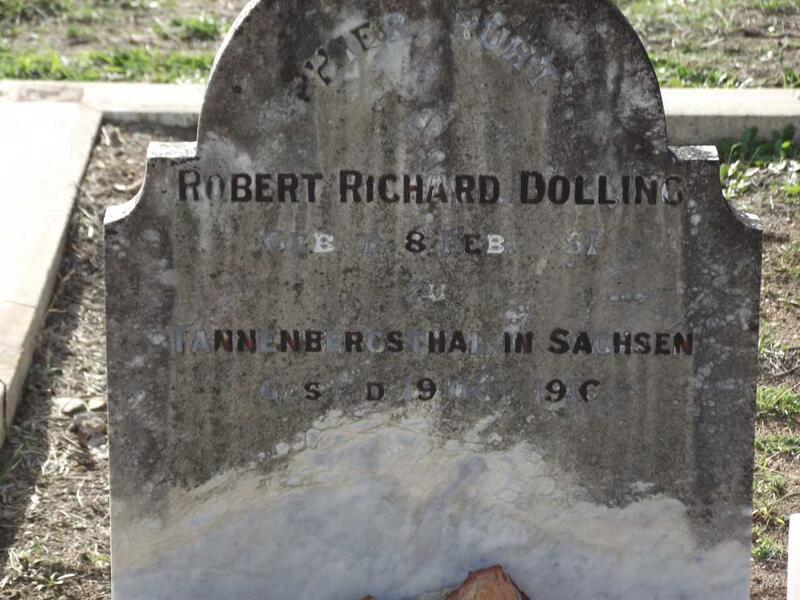 DOLLING Robert Richard 1851-1916
