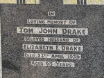 DRAKE Tom John -1939