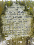 DRUITT Sydney Arthur 1879-1958 & Lucy Mabel 1878-1938