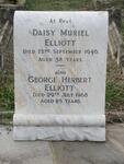 ELLIOTT George Herbert -1968 & Daisy Muriel 1946