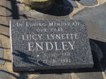 ENDLEY Lucy Lynette 1921-1982