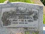 FORBES David J. 1901-1956