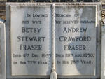 FRASER Andrew Crawford 1950 & Betsy Stewart -1957