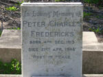 FREDERICKS Peter Charles 1913-1946