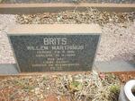BRITS Willem Marthinus 1901-1986