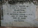 JACKSON Martha -1941