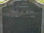 JENKE Willy G. 1891-1952