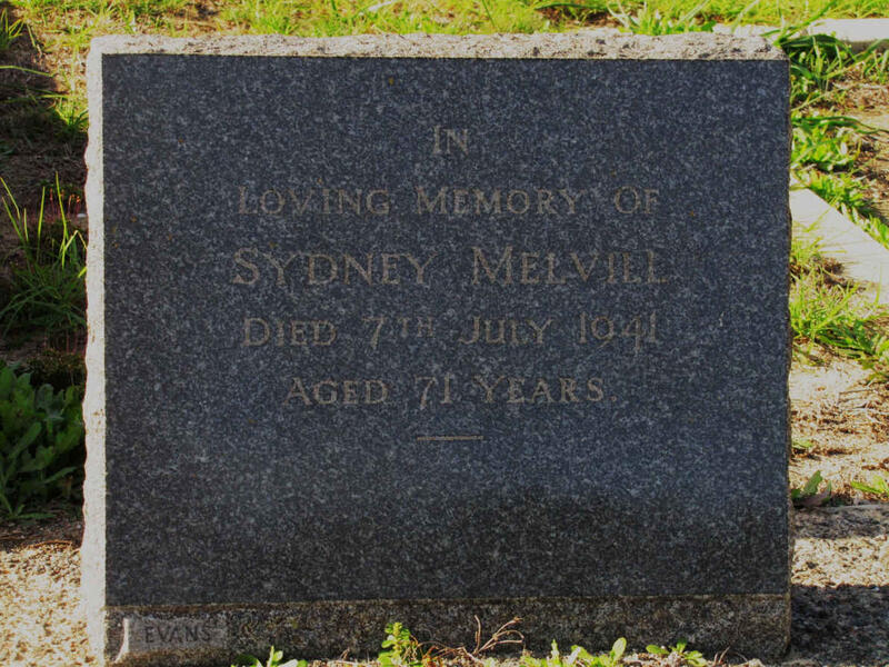 MELVILL Sydney -1941