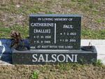 SALSONI Paul 1923-2001& Catherine 1926-1989