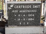 SMIT Gertrude nee ARMSTRONG 1904-1984