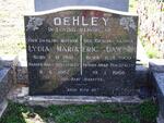 OEHLEY Eric Dawson 1909-1968 & Lydia Maria 1916-1967 :: OEHLEY  Baby Jeanette