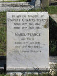 PEARCE Stanley Charles 1886-1931 & Mabel YATES 1891-1980