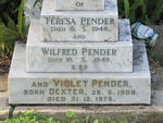 PENDER Wilfred 1949 & Violet DEXTER 1909-1976 :: PENDER Teresa -1946