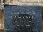 PENRITH Merlia 1920-1988