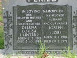 PERILS Joseph 1918-1971 & Delena Louisa 1919-1995