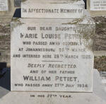 PETIET William -1934 :: PETIET Marie Louise 1926