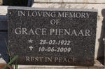 PIENAAR Grace 1922-2009