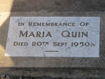 QUINN Maria -1950