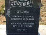 STANDER Guilliam S. 1905-1968